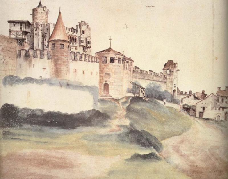 Albrecht Durer The Castle at Trent Germany oil painting art